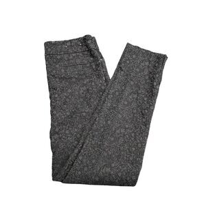 Renuar  Pull-On Stretch Black Grey Pockets Pants Women's 6